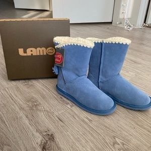LAMO Water Resistant Suede Winter Boots - Luna